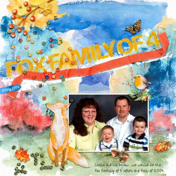 fox family of 4