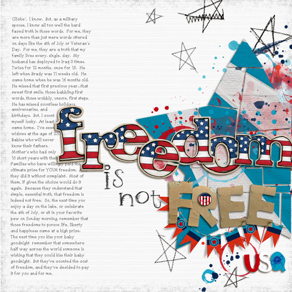 Freedom Isn't Free