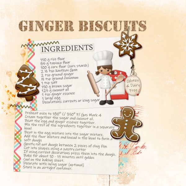 Freefrom Ginger Biscuits