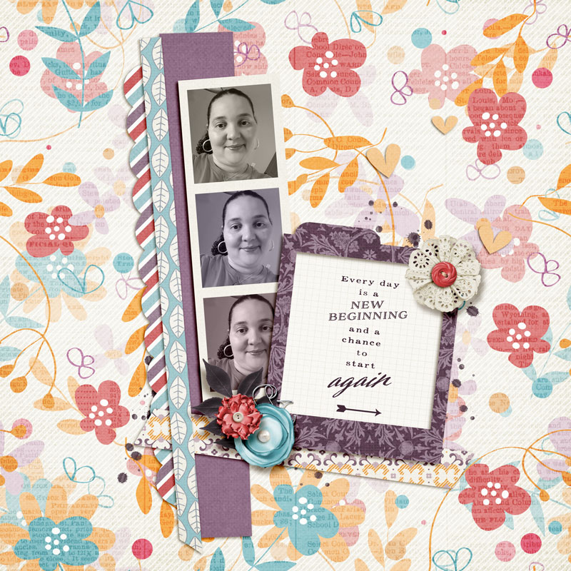 Fresh Start - March Template Challenge