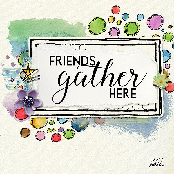 Friends-gather-here