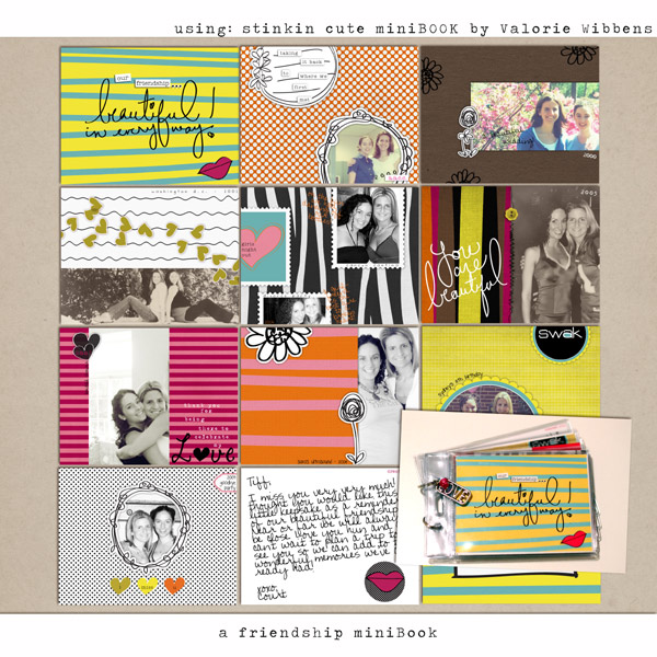 friendship miniBook
