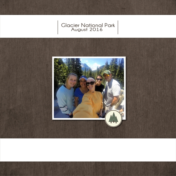 Front Cover Montana Vacation Album