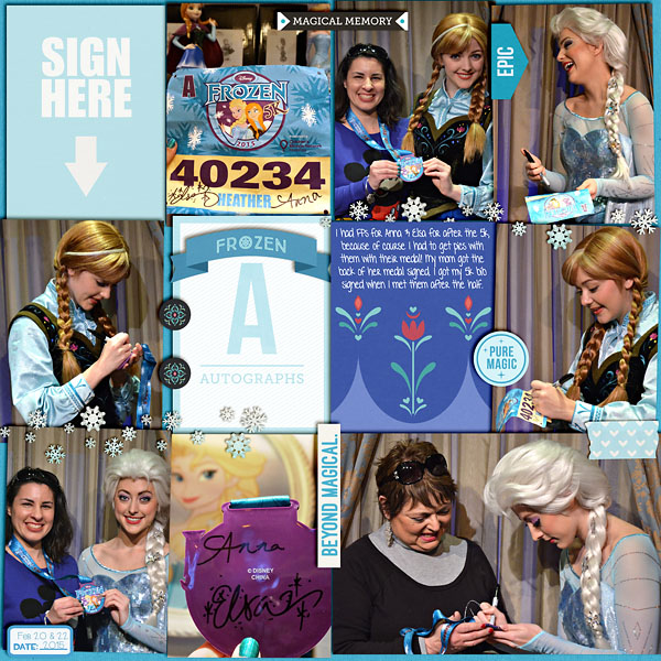 Frozen Autographs