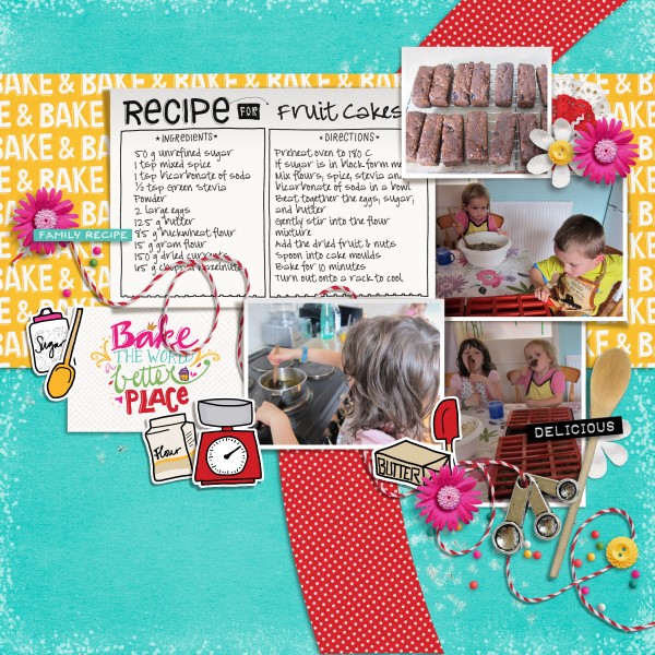 Fruit Cake Bars