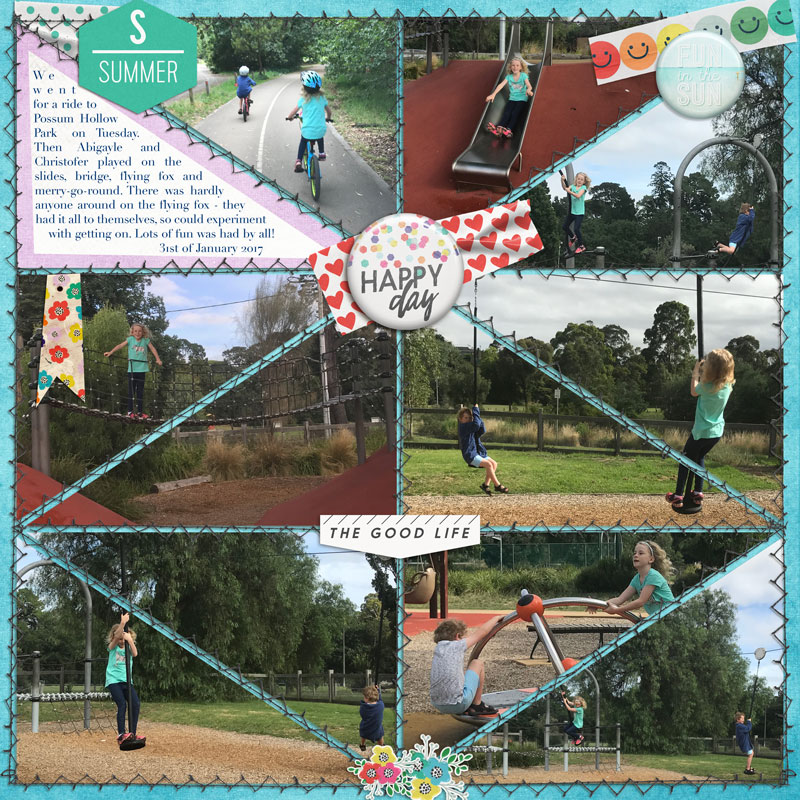 Fun at Possum Hollow Park - MOC Day 22