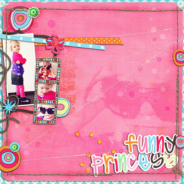 funny pink princess