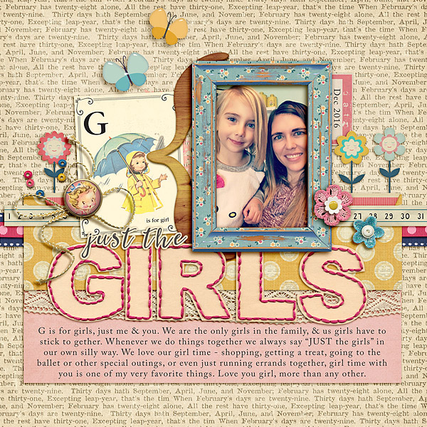 G is for girls