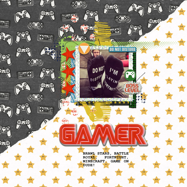 GAMER   (forever Joy Designs)