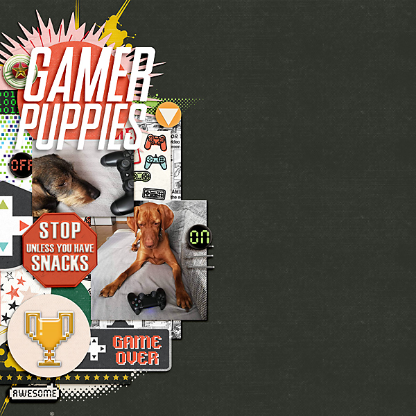 Gamer Puppies - Combine Two Templates