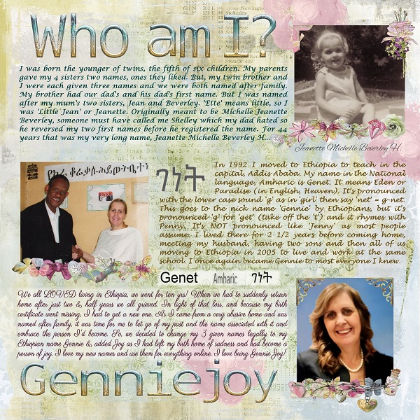 GennieJoy MOC 6 #17 Username Challenge