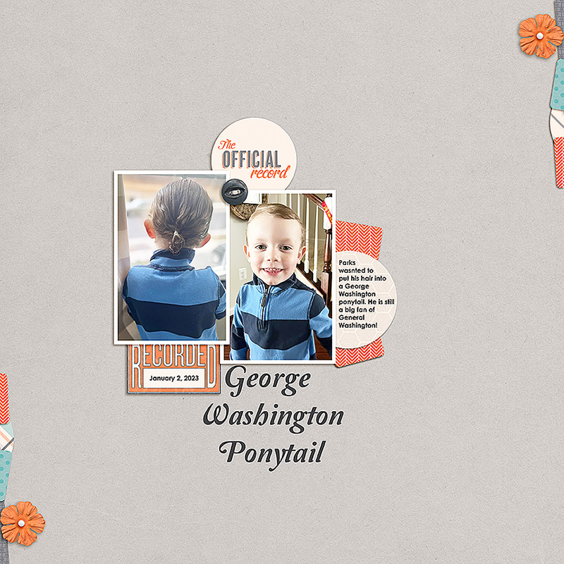 George Washington Ponytail