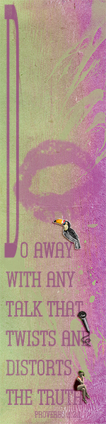 Get Skinny Week 1 - Art Journal - Do Away