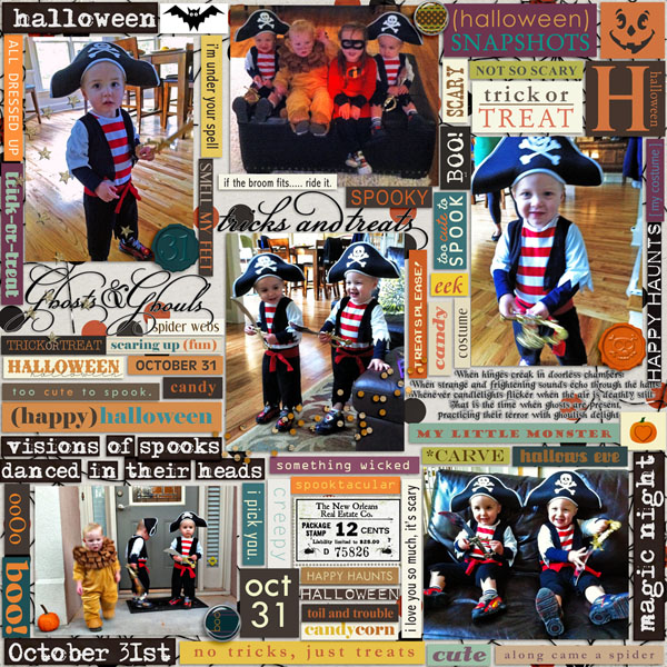 Ghoulish Collage