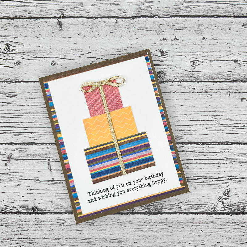 Gift Birthday Card