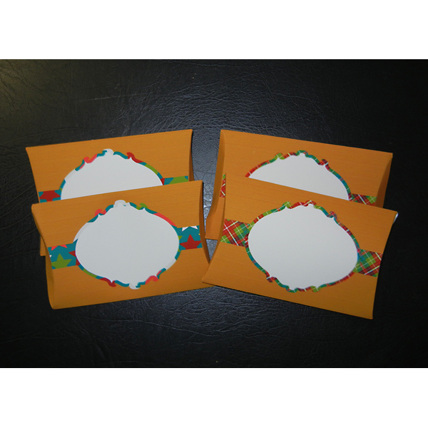 Gift pillowboxes