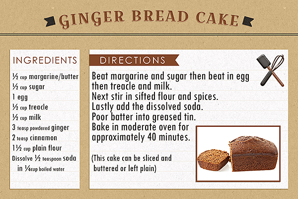Ginger Bread Cake