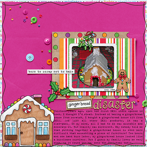 Gingerbread Disaster