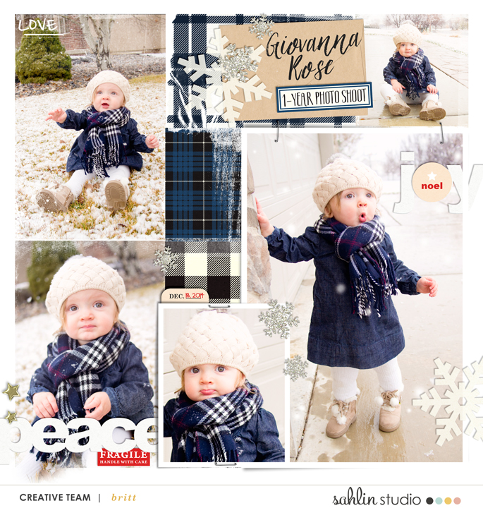 Giovanna - 1 year photo shoot