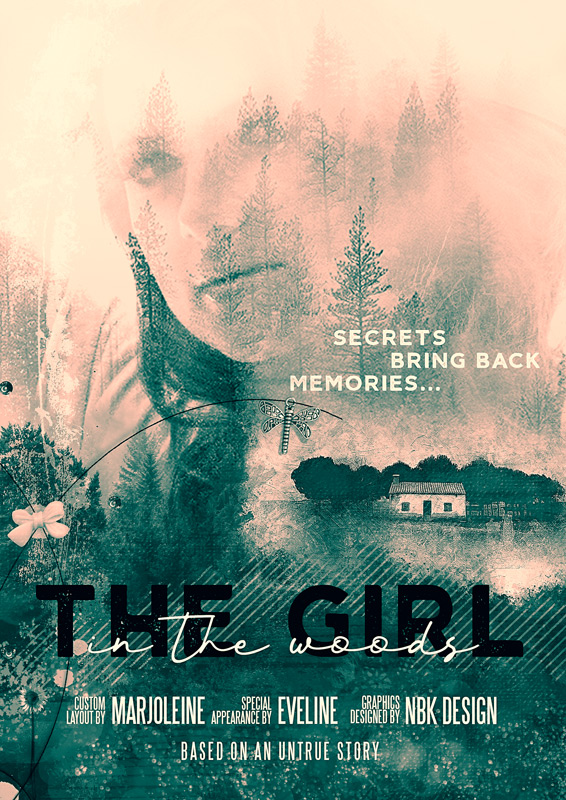 Girl in the Woods (NBK Design Technique Challenge December 2018)