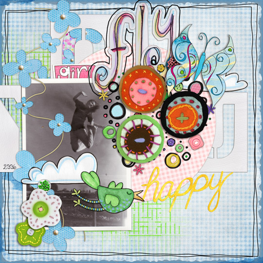 * girl, you fly happy *