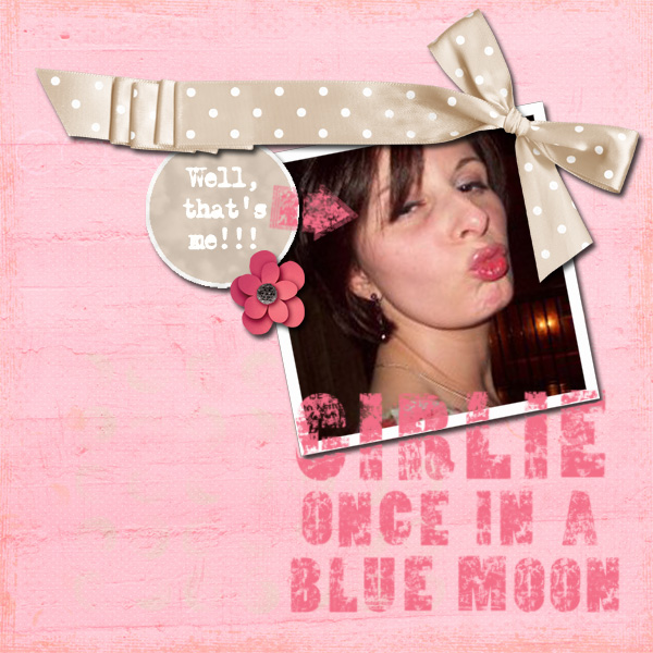 Girlie me?!!!