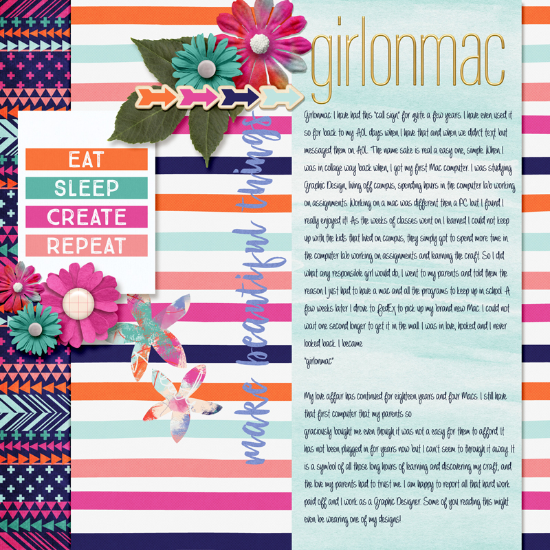 Girlonmac
