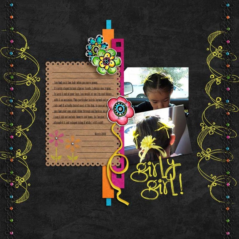 Girly-Girl March 2019 Scraplift Challenge