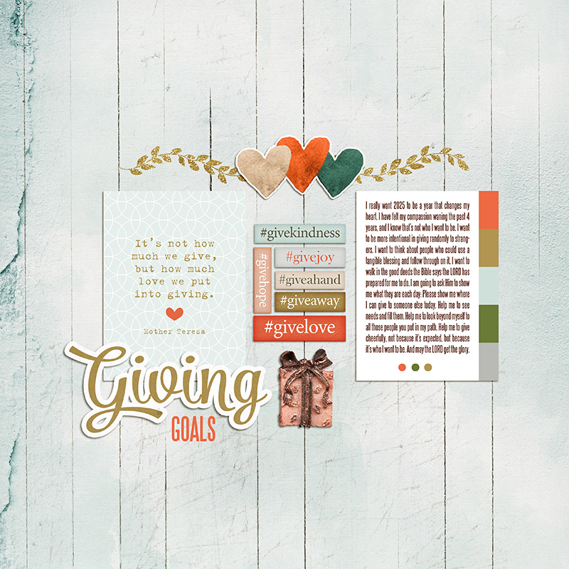 Giving Goals
