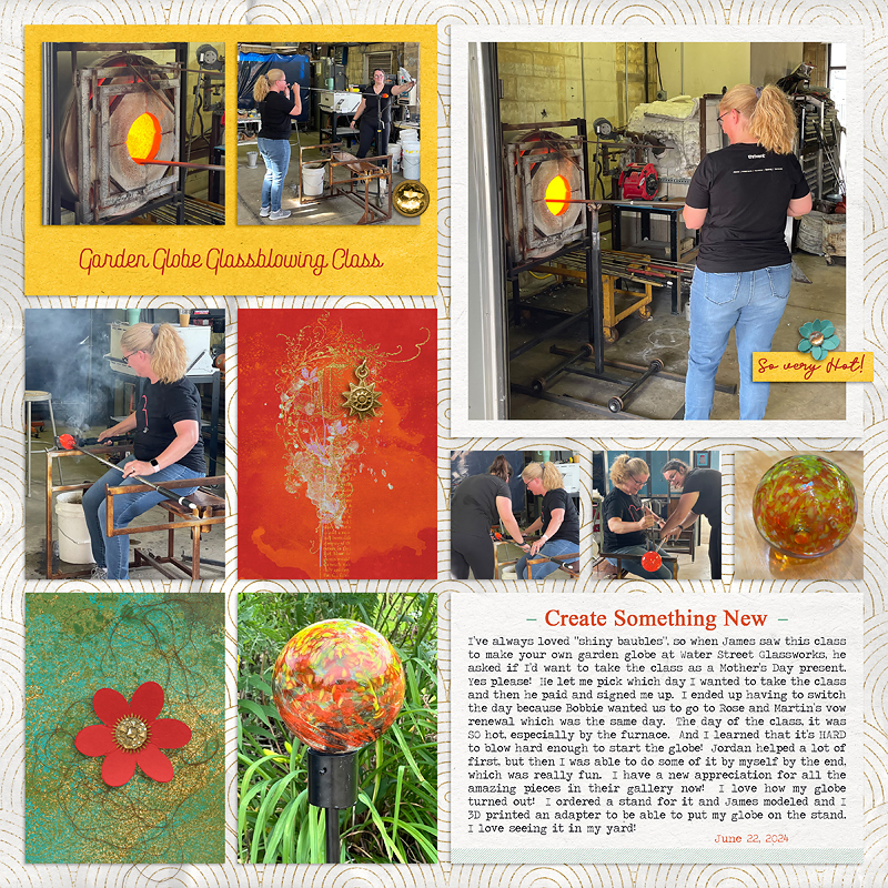 Glassblowing Garden Globe Class