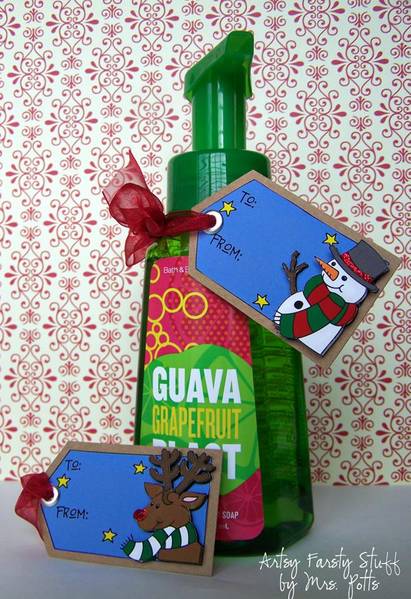 Glitter Gift Tags