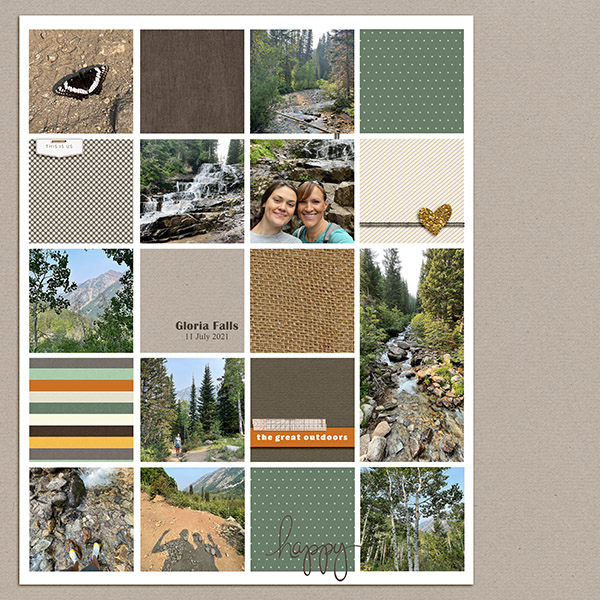 Gloria Falls Collage