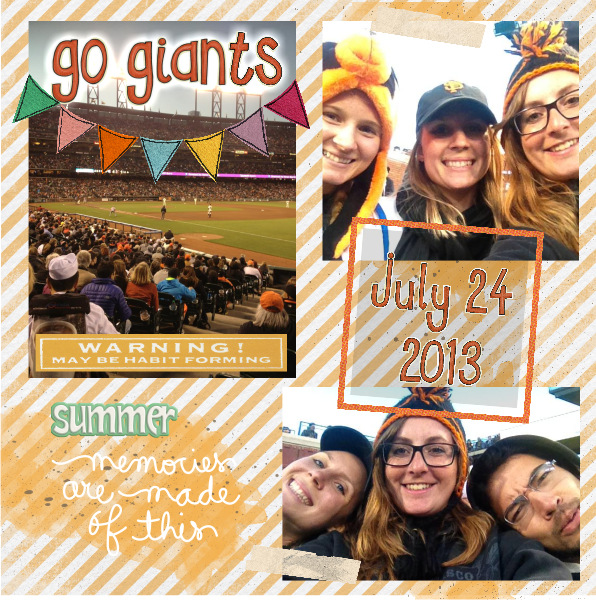 Go Giants!  July 2013