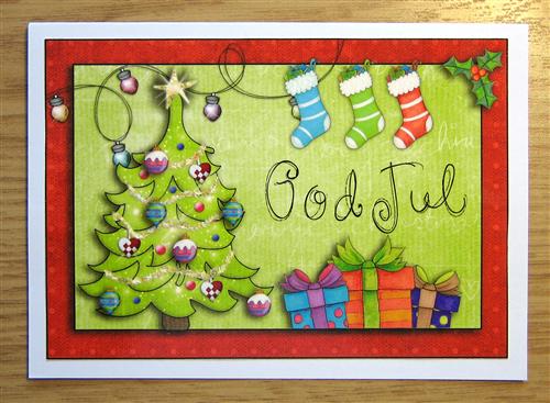 God Jul - Swedish Christmas card
