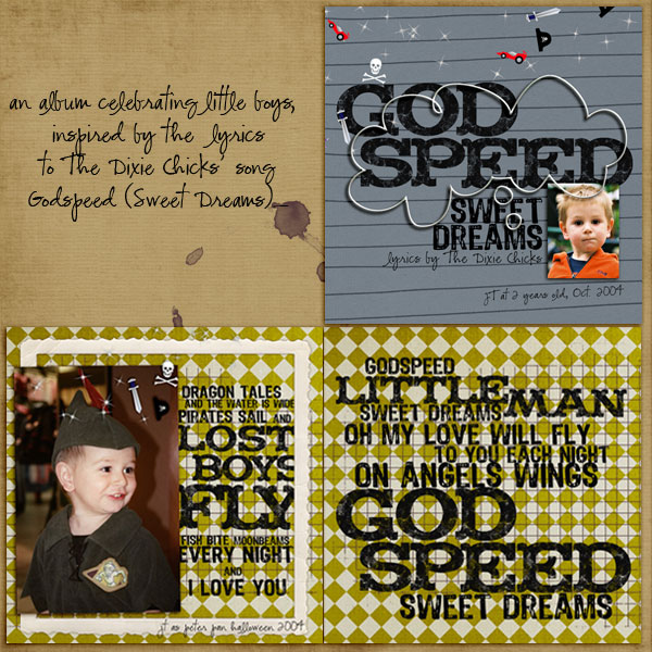 Godspeed Album Cover and Pages 1-2