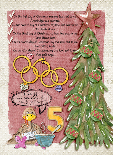 Gold Ring Soup {AJ 12 DAYS - 5}
