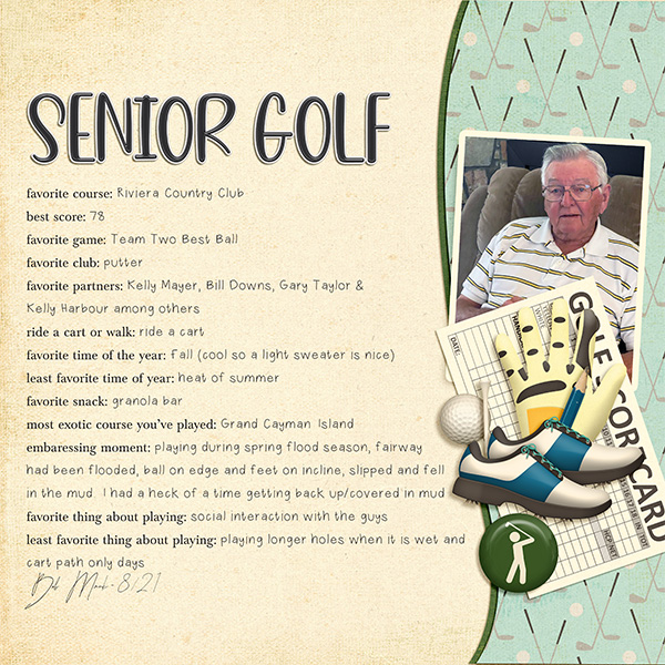 Golf Interview