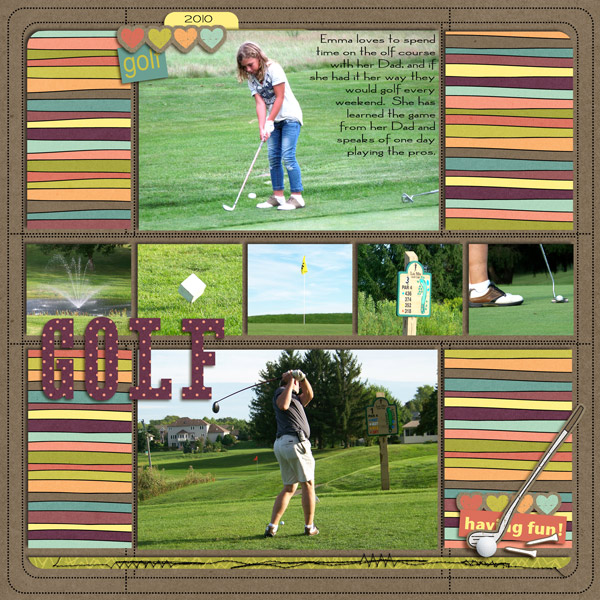 Golfing With Dad