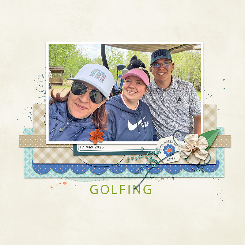 Golfing