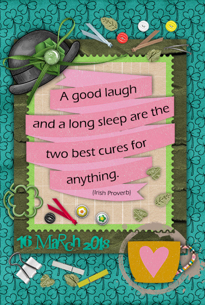 Good Laugh & Long Sleep