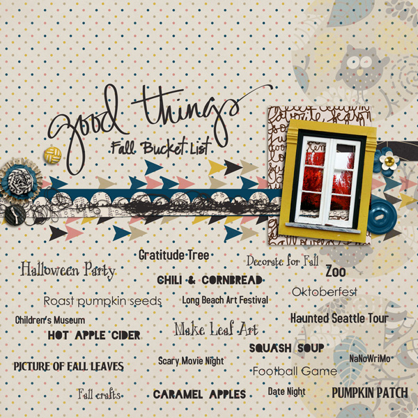 Good Things: Fall Bucket List