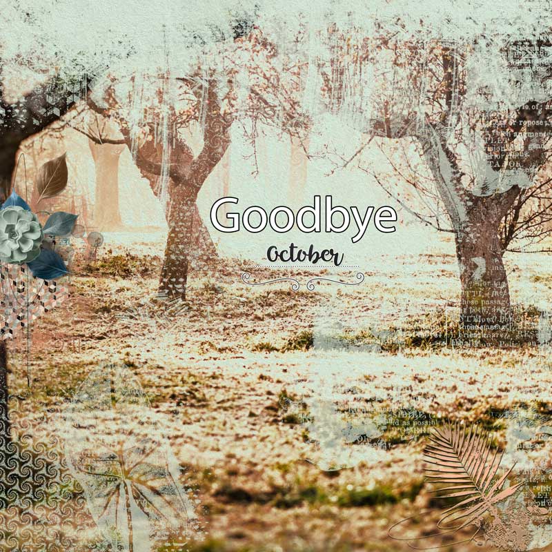 Goodbye October