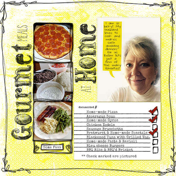 Gourmet Meals at Home (MOC 17 Lists)