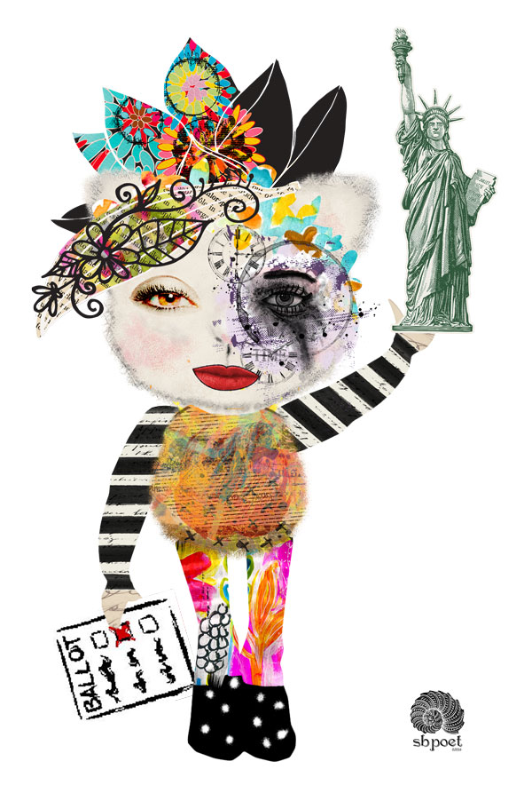 GRAB THEM BY THE BALLOT: ART DOLL