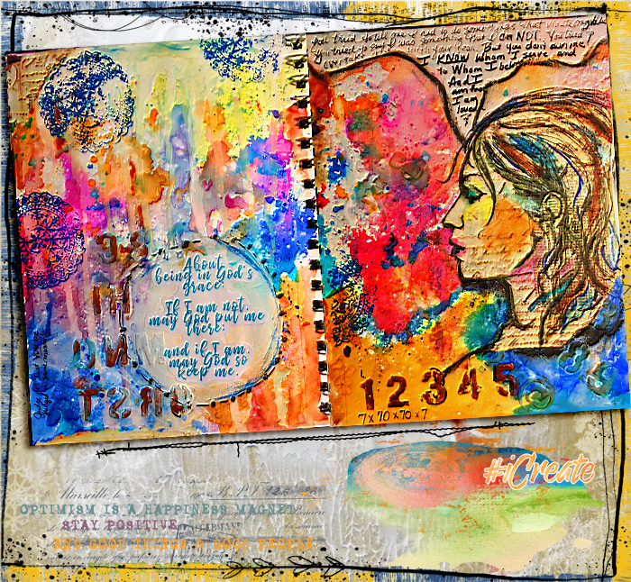 Grace  Mixed Media AJ