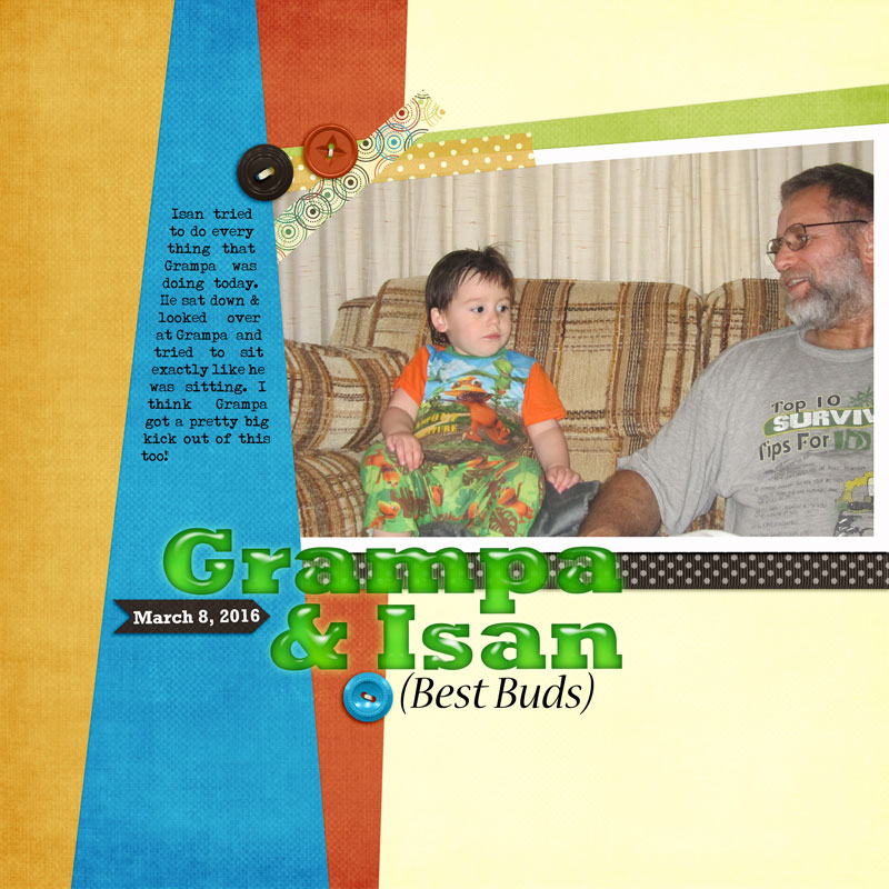Grampa & Isan Best Buds