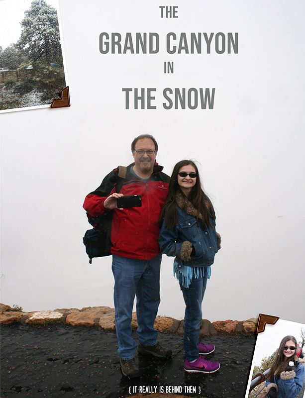 Grand Canyon in the Snow