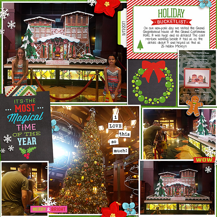 "Grand" Gingerbread House