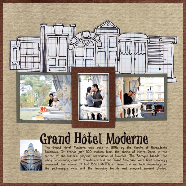 Grand Hotel Moderne's Balconies