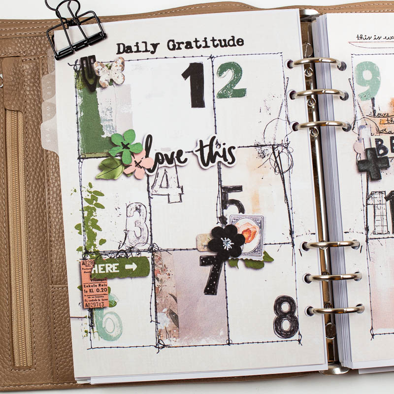 Gratitude Journal (close up)